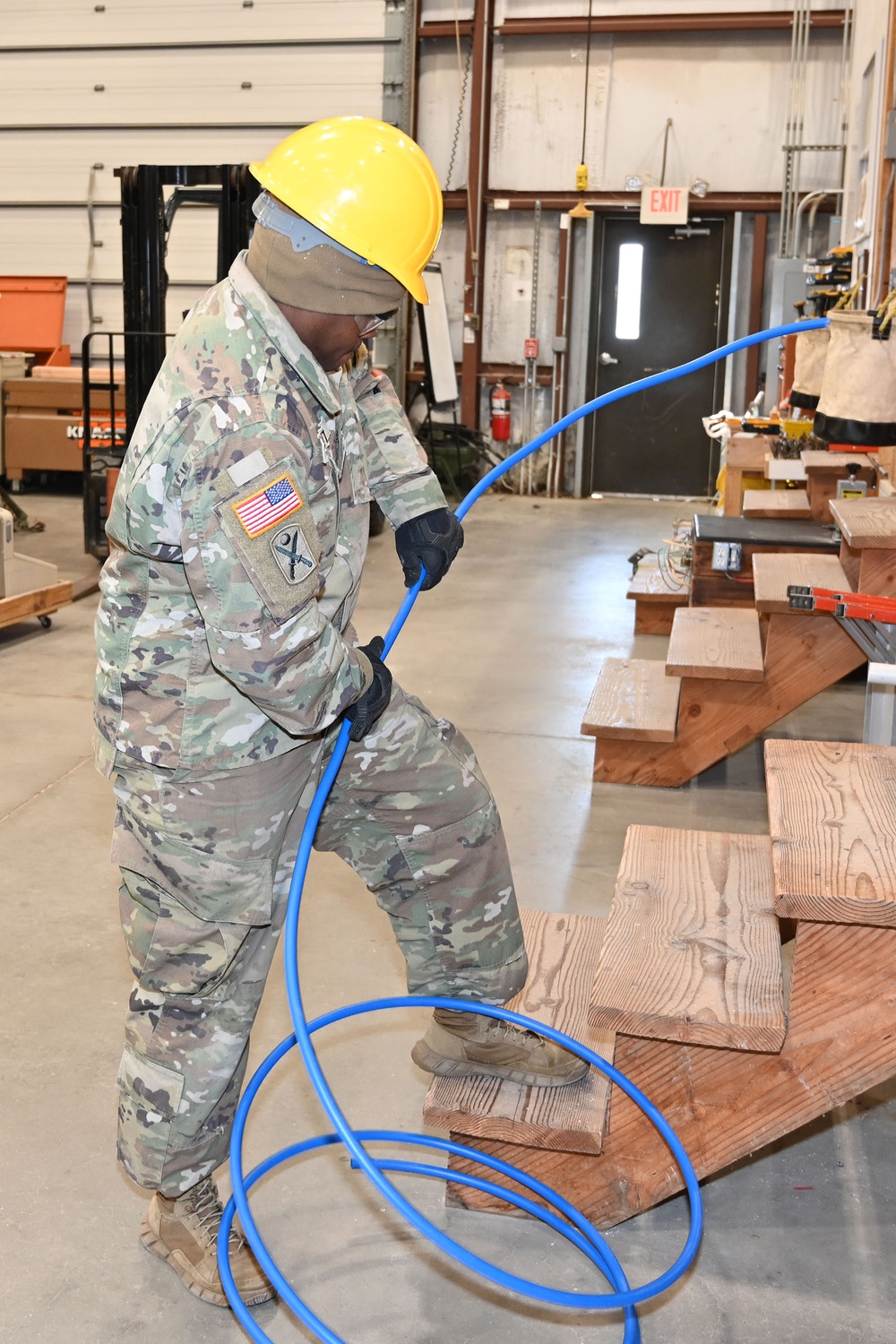 Joint Base McGuire-Dix-Lakehurst 80th TNG CMD TC Dix 94th DIV Plumber Course 12K Bldg 4309. February 14, 2023.