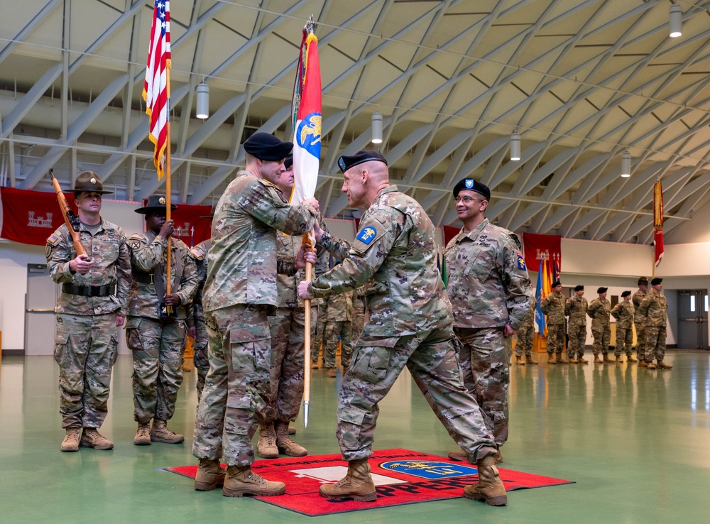 1st Engineer Brigade bids farewell to Batchan, welcomes Cody during change-of-responsibility ceremony