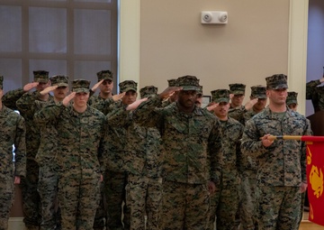 BLT 1/8 Sergeant Major Relief and Appointment