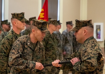 BLT 1/8 Sergeant Major Relief and Appointment