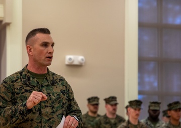 BLT 1/8 Sergeant Major Relief and Appointment