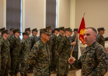 BLT 1/8 Sergeant Major Relief and Appointment