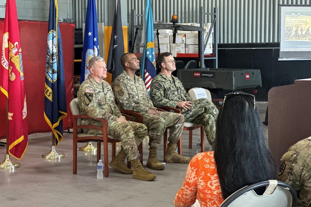 DLA director, DLA Distribution commander engage with workforce at Guam town hall