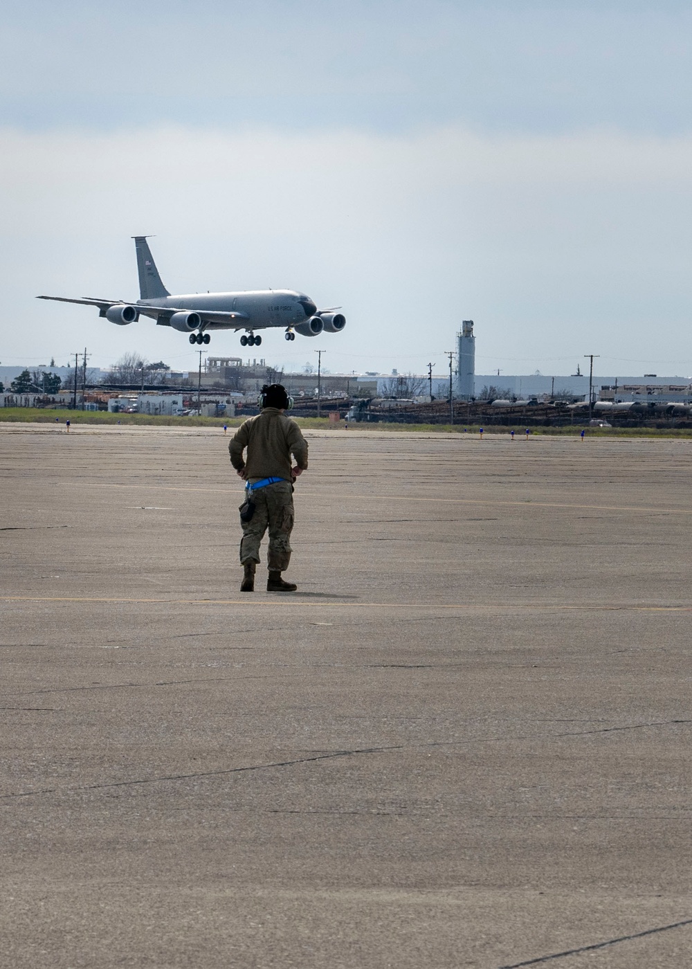 Air Mobility Command’s AMXS and MXS Airmen ensure KC-135 Stratotankers stay mission ready during Bamboo Eagle 25-1