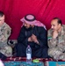 Coalition forces part take in talks with local Bedouin leaders