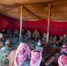 Coalition forces part take in talks with local Bedouin leaders