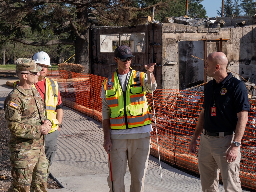 Department of Defense, Environmental Protection Agency coordinate California wildfire hazardous waste cleanup