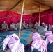 Coalition forces part take in talks with local Bedouin leaders