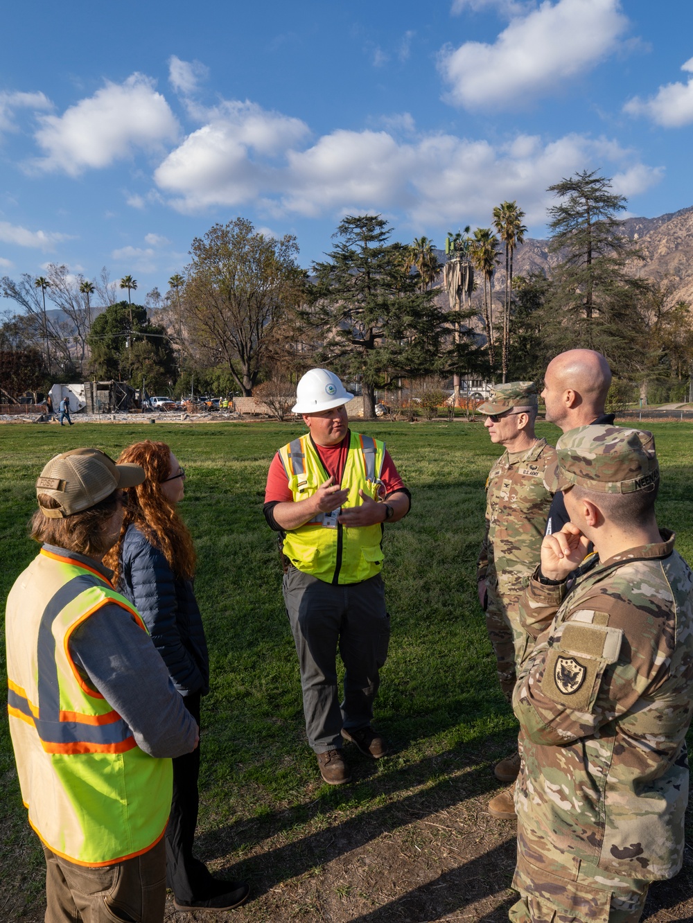 Department of Defense, Environmental Protection Agency coordinate California wildfire hazardous waste cleanup