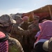 Coalition forces part take in talks with local Bedouin leaders