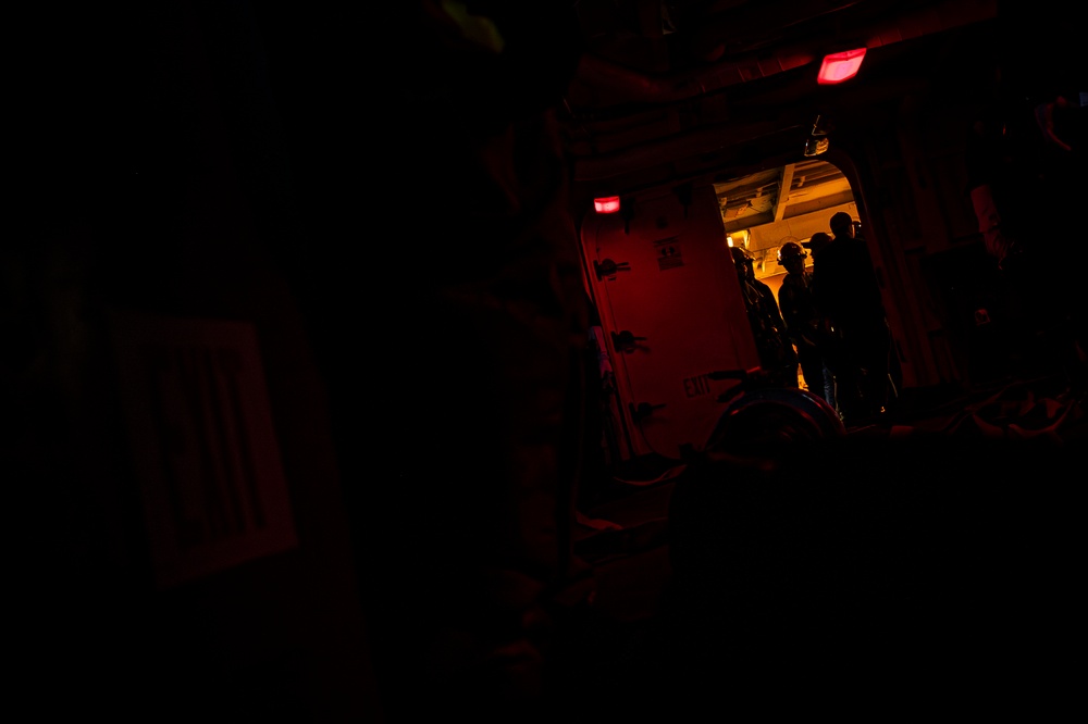 Nimitz Sailors Participate in a General Quarters Drill