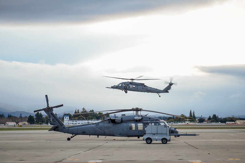 New Helicopter Arrives at 129th Rescue Wing