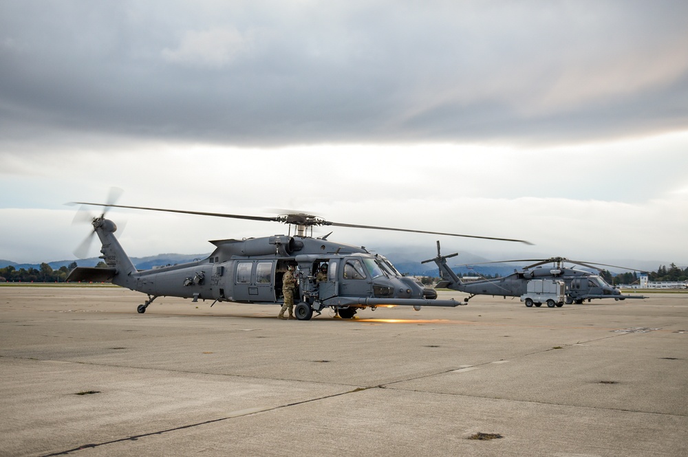 New Helicopter Arrives at 129th Rescue Wing