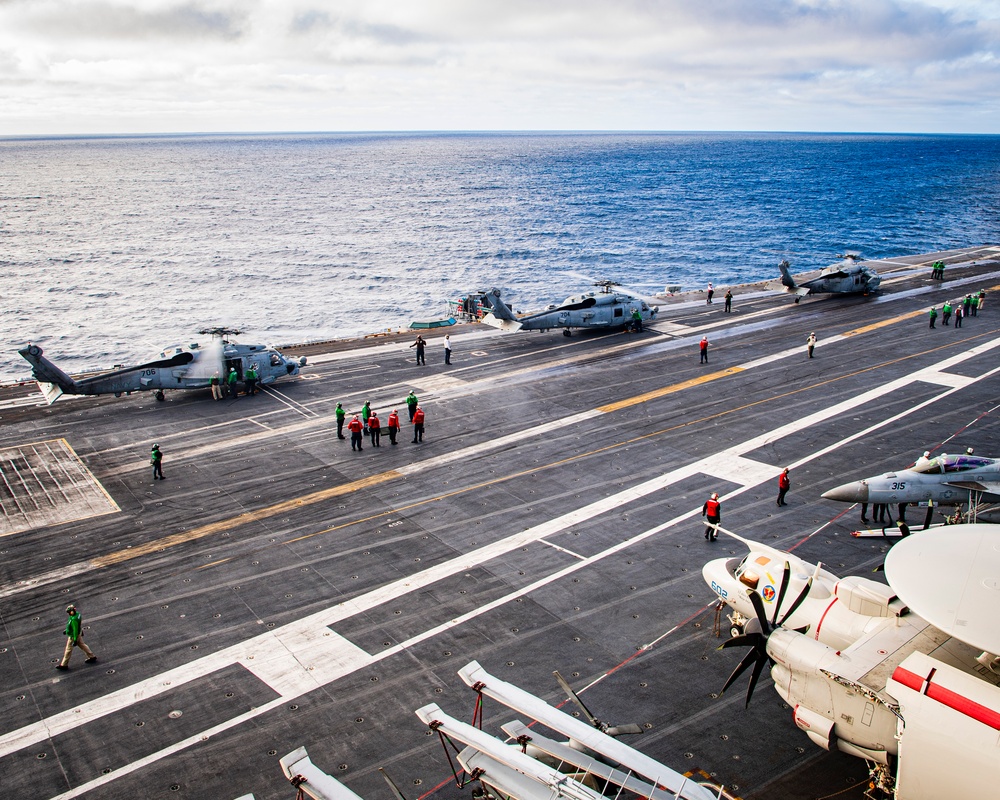 Nimitz Conducts Flight Operations