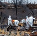 Soldiers Sort Through Harzardous Waste at Los Angeles Area