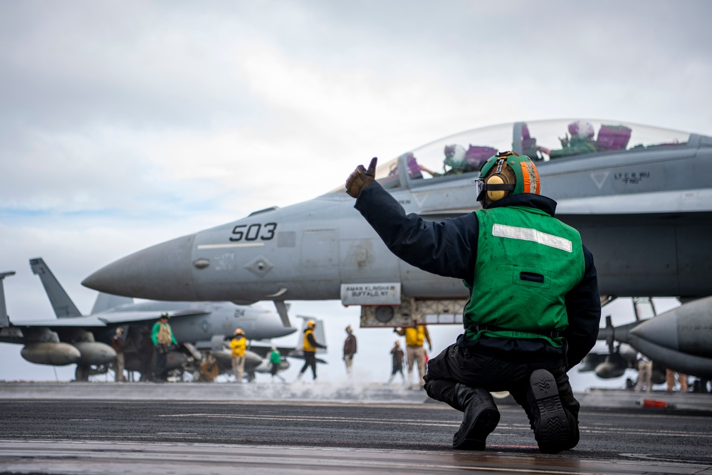 Nimitz Conducts Flight Operations