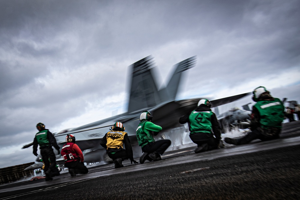 Nimitz Conducts Flight Operations