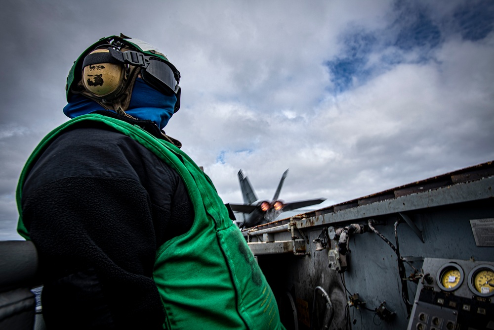 Nimitz Conducts Flight Operations