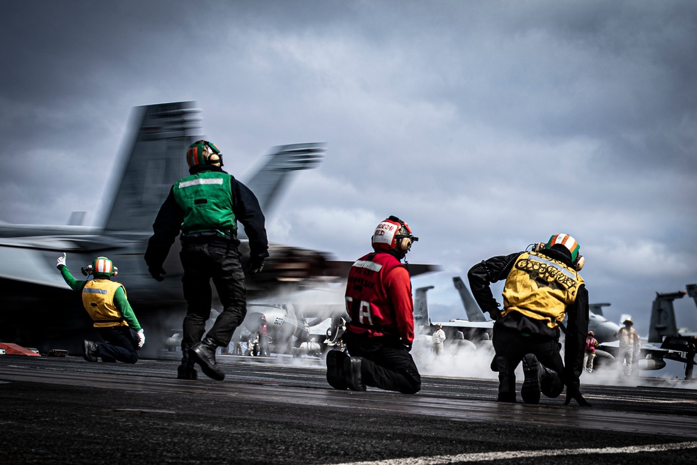 Nimitz Conducts Flight Operations