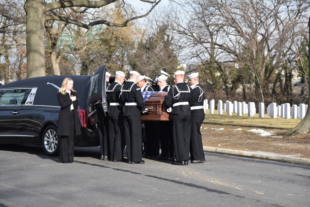 Seaman 1st Class Aaron L. McMurtrey, killed during World War II, laid to rest.