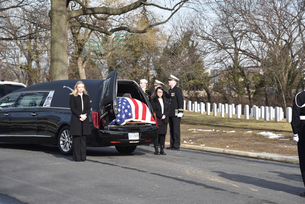 Seaman 1st Class Aaron L. McMurtrey, killed during World War II, laid to rest.