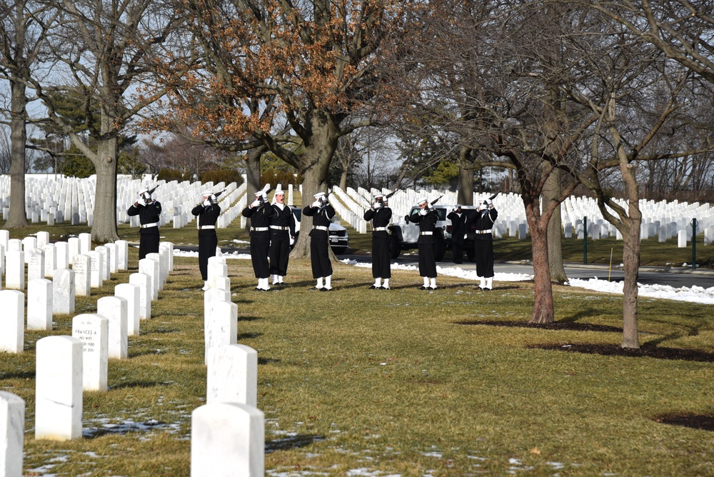 Seaman 1st Class Aaron L. McMurtrey, killed during World War II, laid to rest.