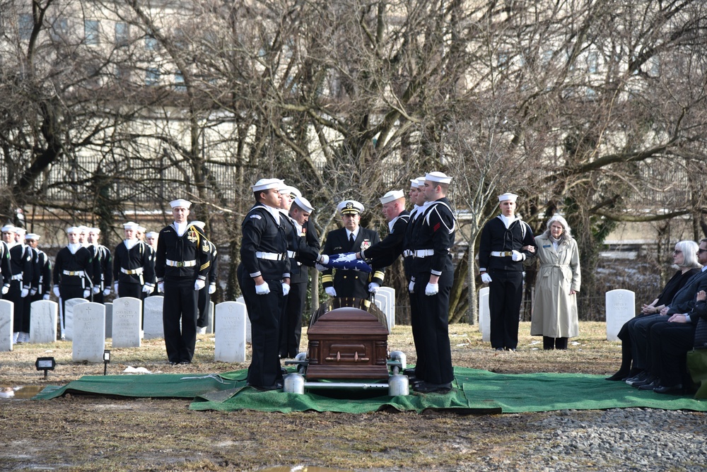 Seaman 1st Class Aaron L. McMurtrey, killed during World War II, laid to rest.