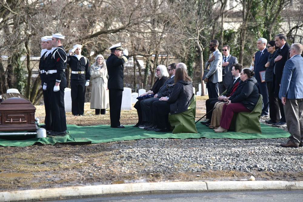 Seaman 1st Class Aaron L. McMurtrey, killed during World War II, laid to rest.