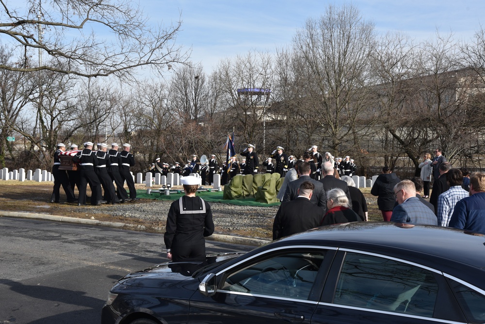 Seaman 1st Class Aaron L. McMurtrey, killed during World War II, laid to rest.