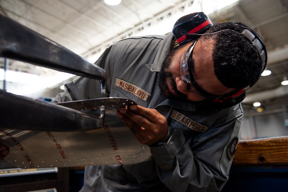 60th MXS Fabrication flight maintains aircraft integrity