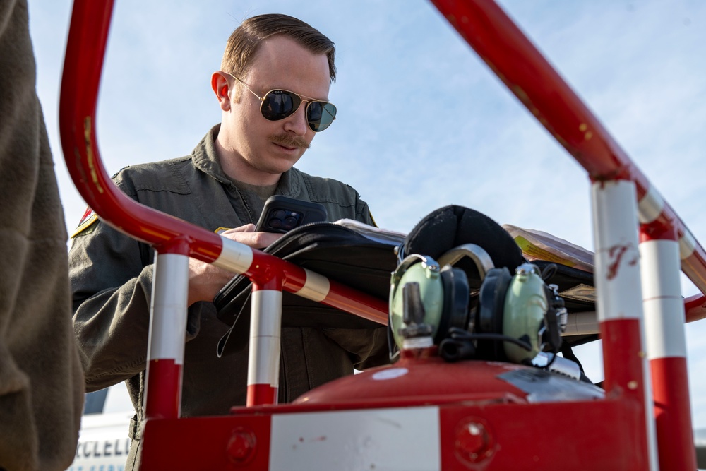 Night Operations Soar: 50th Air Refueling Squadron supports F-16s during Bamboo Eagle 25-1