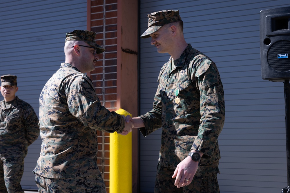 Sgt. Grimison - Navy Marine Corps Commendation Medal