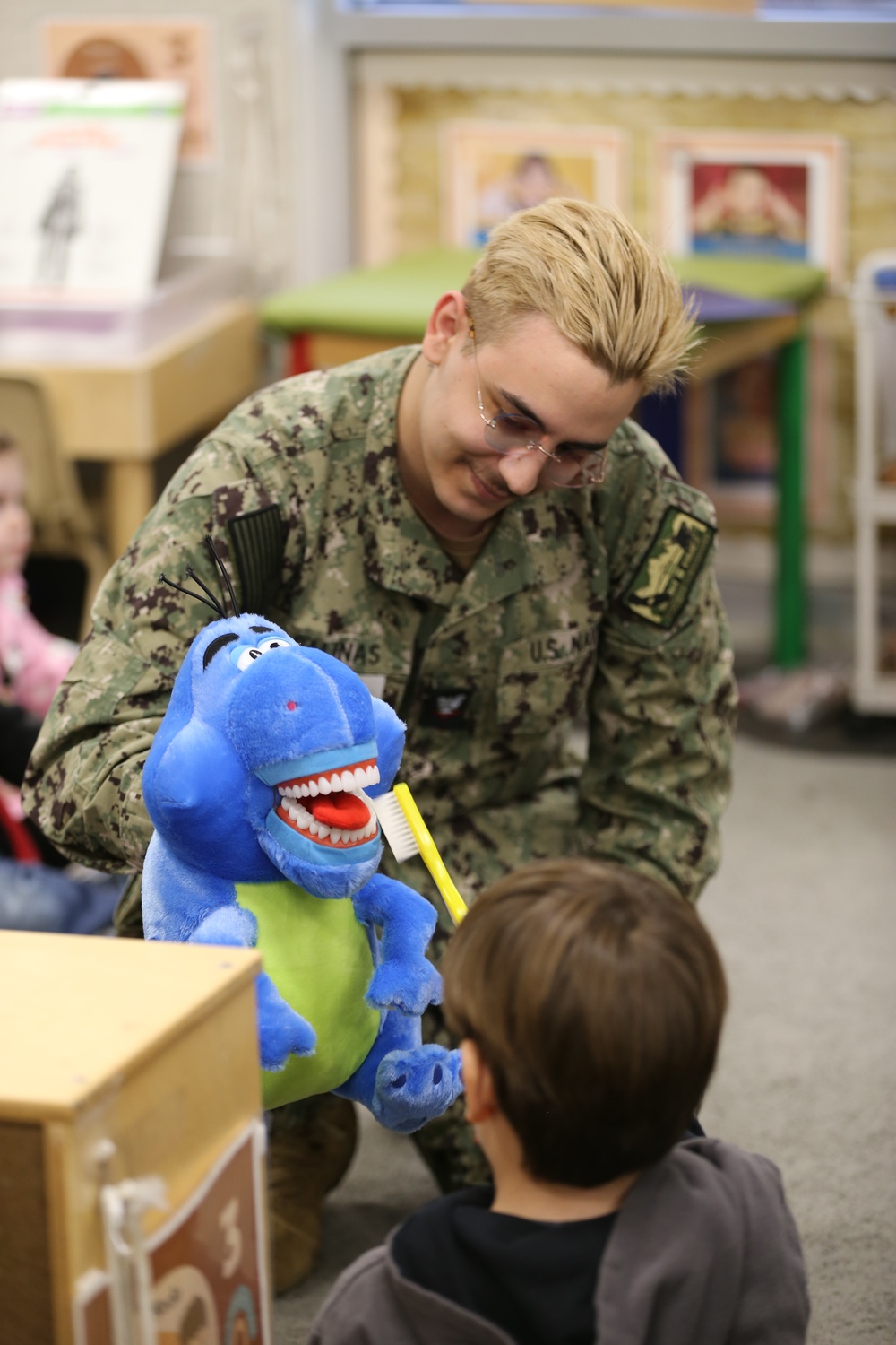 Navy Dental Clinic Educates Base Children on Cavity Prevention