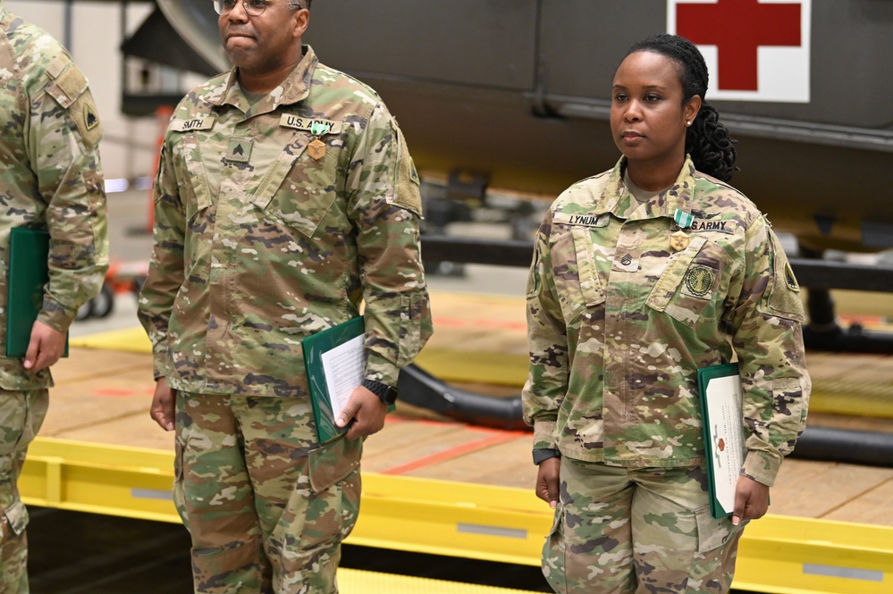 DCARNG Aviation Command Receive Army Commendation and Army Achievement Medals