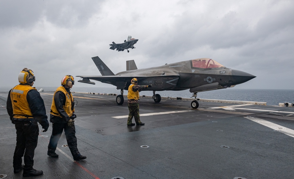 USS America (LHA 6) Conducts Flight Operations