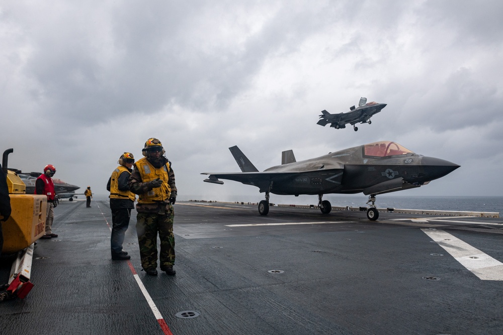 USS America (LHA 6) Conducts Flight Operations