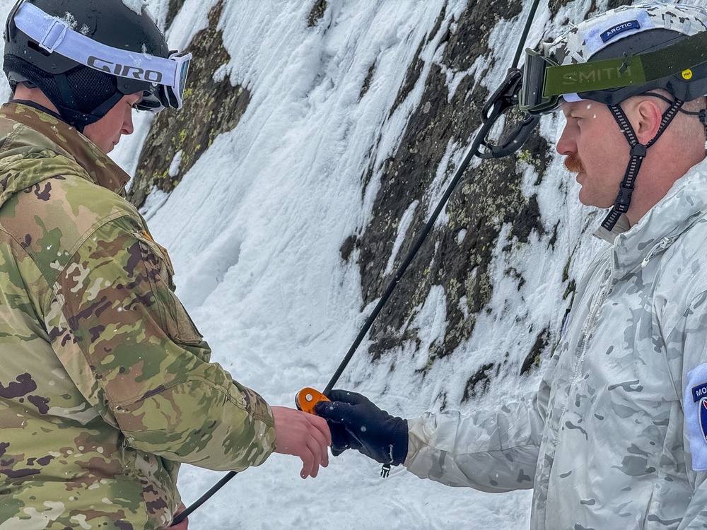 10th Mountain Division Soldiers Train in Alpine Skills at Camp Hale