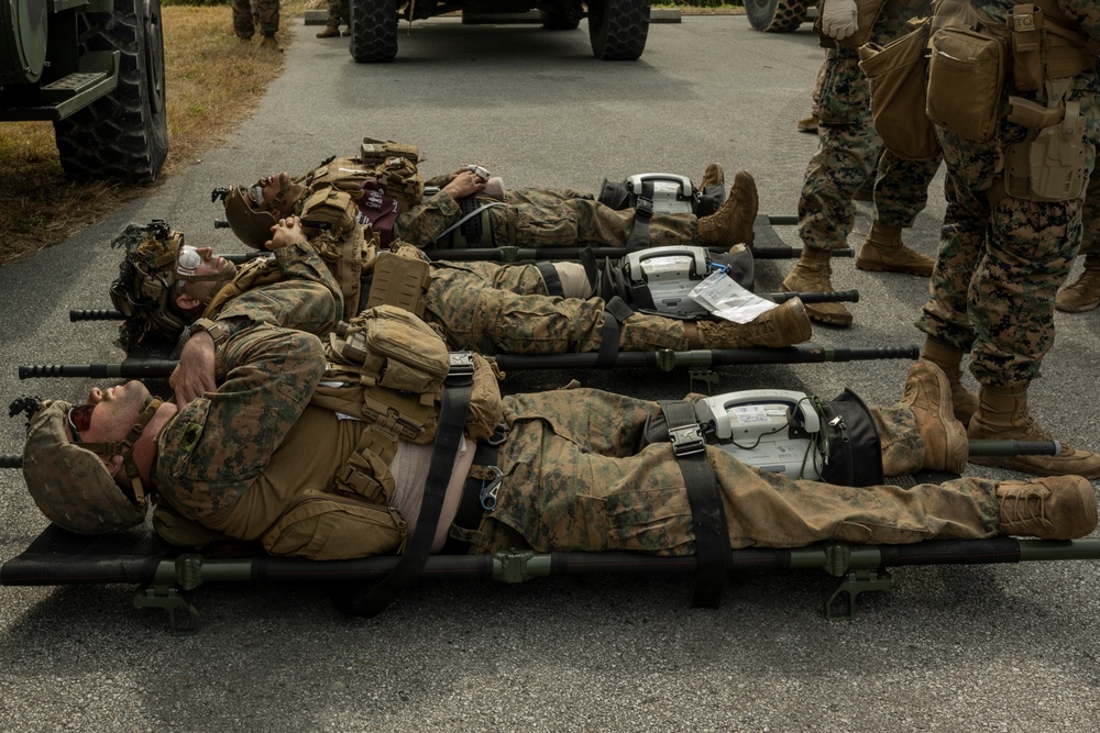 31st MEU | CLB-31 conducts Mass Casualty Exercise