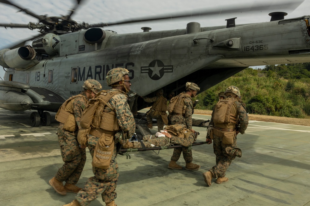 31st MEU | CLB-31 conducts Mass Casualty Exercise