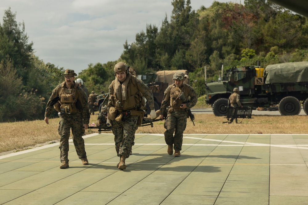 31st MEU | CLB-31 conducts Mass Casualty Exercise