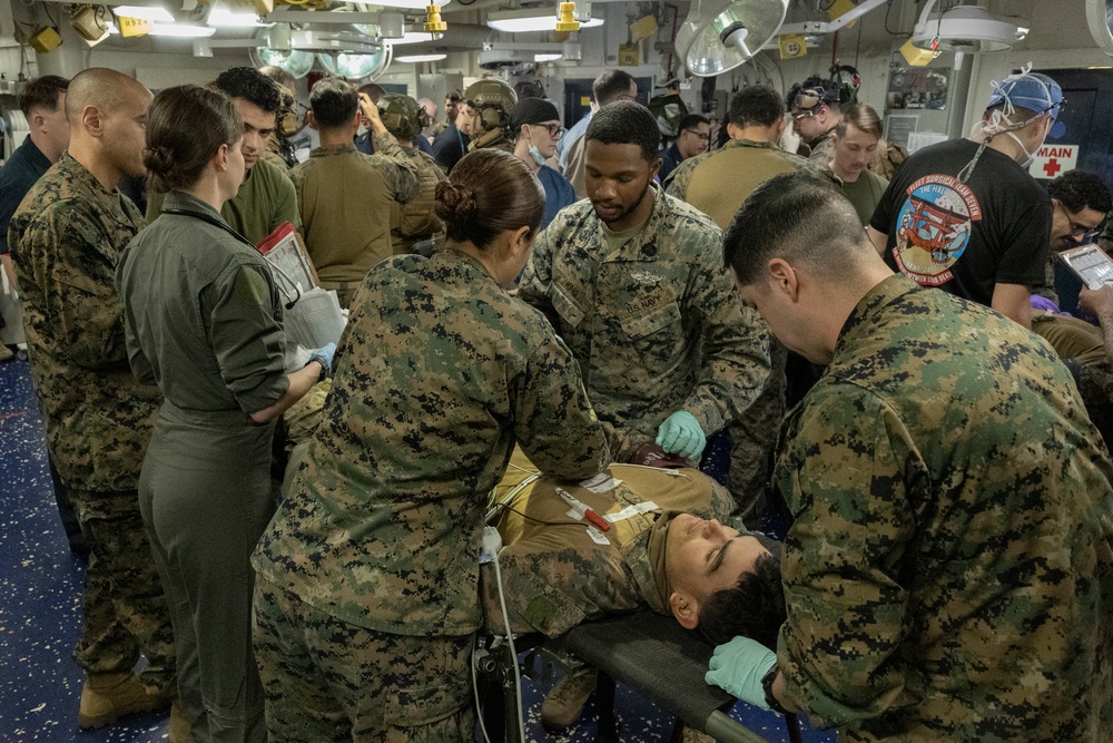 31st MEU | CLB-31 conducts Mass Casualty Exercise