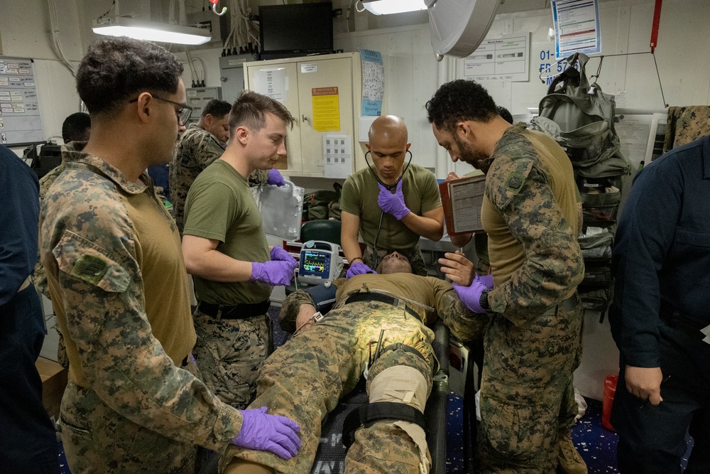 31st MEU | CLB-31 conducts Mass Casualty Exercise