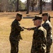 II MSB Marines Conduct Relief and Appointment Ceremony