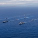 Carl Vinson Carrier Strike Group sails in formation with French Carrier Strike Group and Japan Maritime Self-Defense Force during Pacific Steller 2025