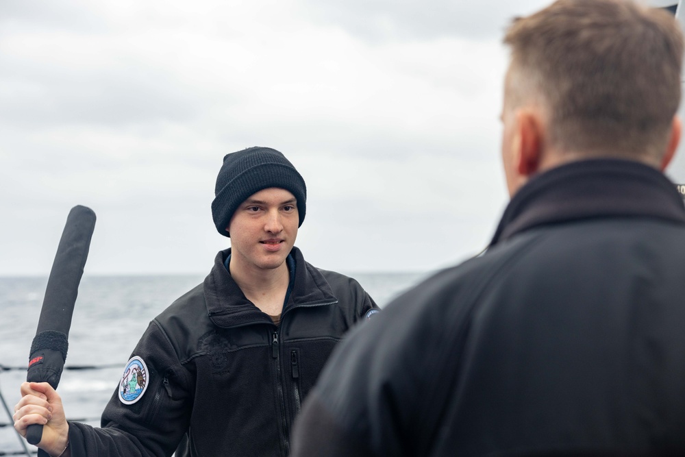 USS Ralph Johnson Non-Lethal Weapons Training