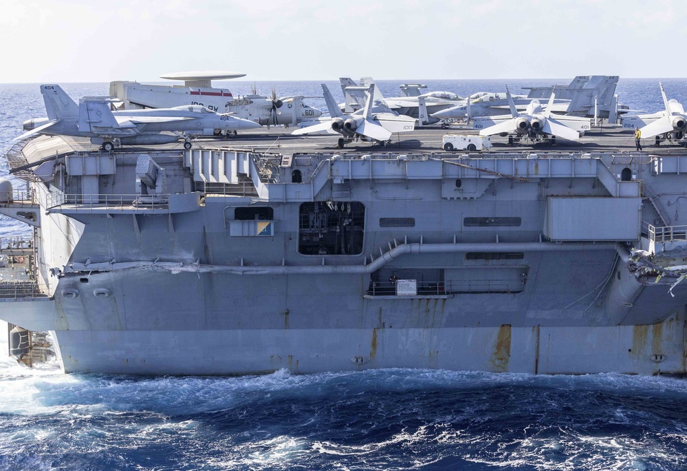 USS Harry S. Truman Involved in Collision at Sea