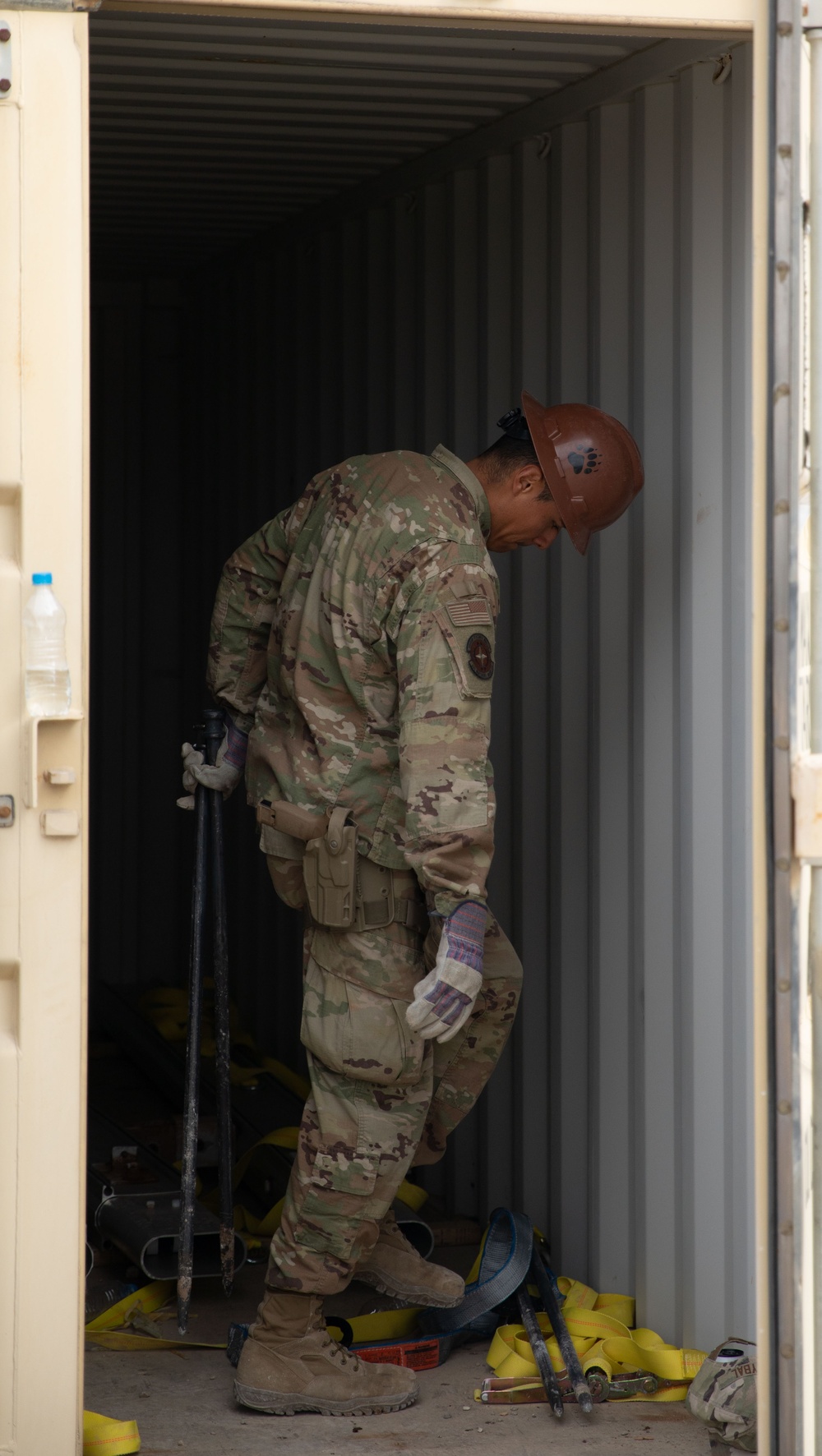 U.S. Air Force Civil Engineers Construct LAMS for Coalition Members