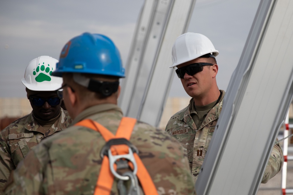 U.S. Air Force Civil Engineers Construct LAMS for Coalition Members