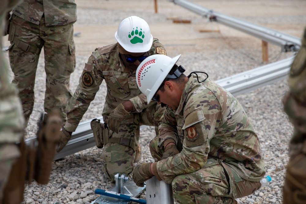 U.S. Air Force Civil Engineers Construct LAMS for Coalition Members