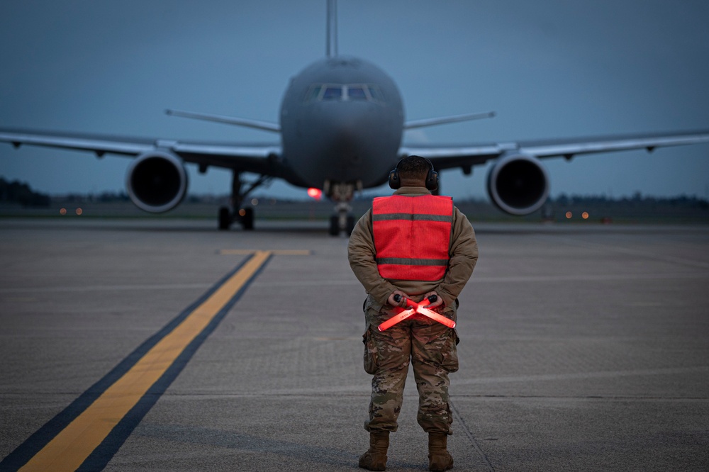 Extending global reach, 32nd EARS Airmen provide 24 hour maintenance support at Exercise Bamboo Eagle 25-1